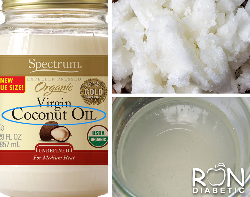 Нерафинированное кокосовое масло (жир, refined coconut oil)